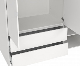 Omara Next 3v+ 2pr 148,6 cm ,Barva bela, po naročilu
