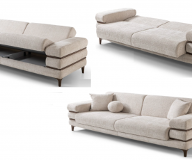 Trosed Odesa, Barva bež , oreh / VZMETENO, po naročilu