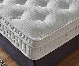 Boxspring postelja Dali, Komplet z dvižnim dnom, predalom in vzmetnico 120x200 , Barva siva