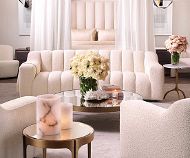 Trosed Padova, Barva bež / VZMETENO, po naročilu