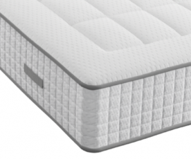 BOXSPRING KOMPLET: Postelja Royal 160x200 z dvižnim dnom, predalom in vzmetnico, Barva zlata