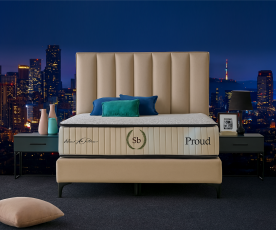 Boxspring postelja Prada, Komplet z dvižnim dnom, predalom in vzmetnico 180x200 , Barva bež, po naročilu