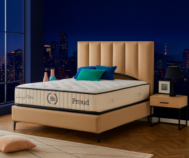 Boxspring postelja Prada, Komplet z dvižnim dnom, predalom in vzmetnico 200x200 , Barva bež, po naročilu