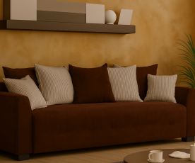 Trosed Ravena Barva Rjava, bež / VZMETENO