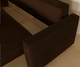 Trosed Ravena Barva Rjava, bež / VZMETENO