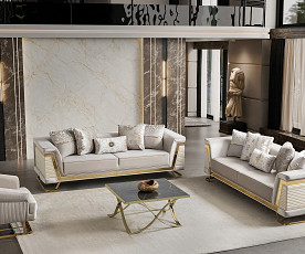 Trosed Maxi Rixos, Barva bež, zlata / VZMETENO, po naročilu