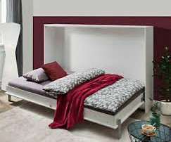 Stenska postelja Smart 90x200, Barva bela