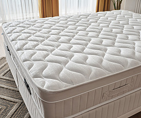 Boxspring postelja Victoria, Komplet z dvižnim dnom, predalom in vzmetnico 140x200 , Barva bež, po naročilu, OMEJENA KOLIČINA !!!