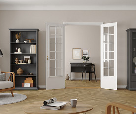 Vitrina Florence 41 Barva siva, po naročilu