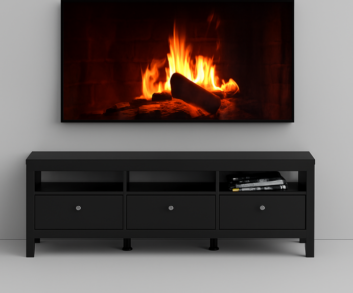 TV element Amalfi Barva črna, po naročilu