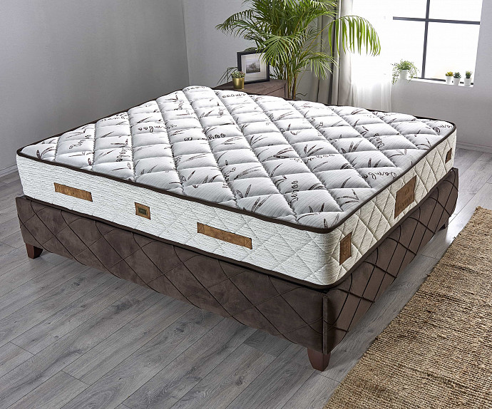 Vzmetnica bonell Natural Bamboo 28 cm, 180x200 TRDA
