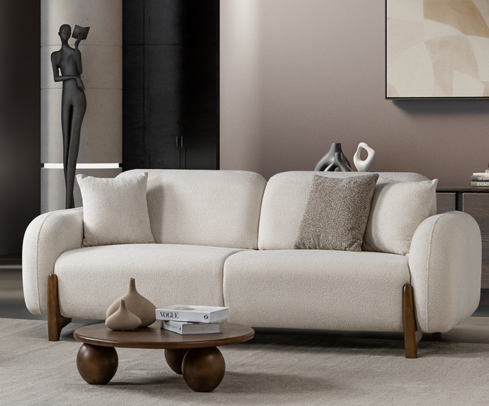 Dvosed Belize, Barva bež / VZMETENO, po naročilu