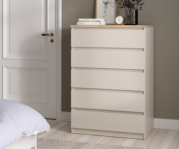 Predalnik Nantes 24 Barva Cashmere, divji hrast, po naročilu