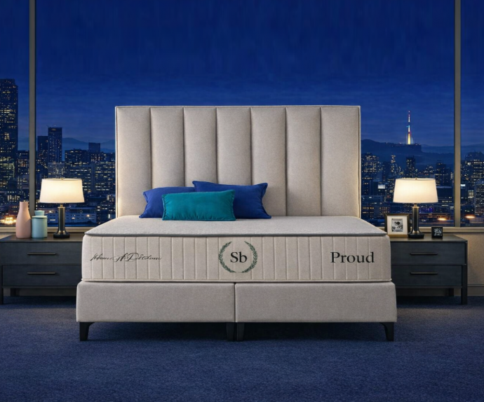 Boxspring postelja Prada, Komplet z dvižnim dnom, predalom in vzmetnico 200x200 , Barva bež, po naročilu
