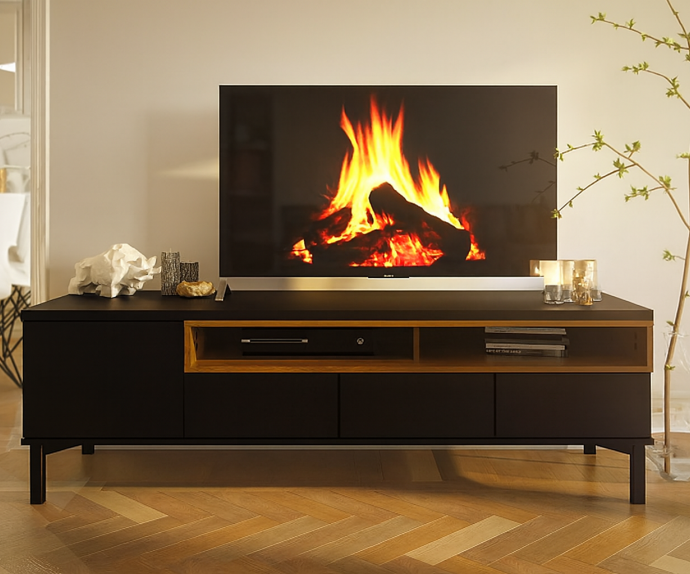 Tv element Sony 05 Barva bela, oreh, po naročilu